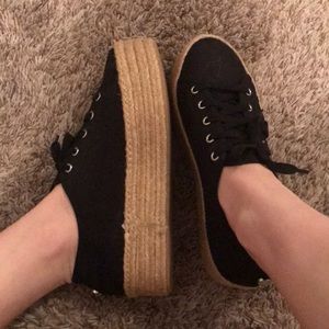 Steve Madden espadrille platforms